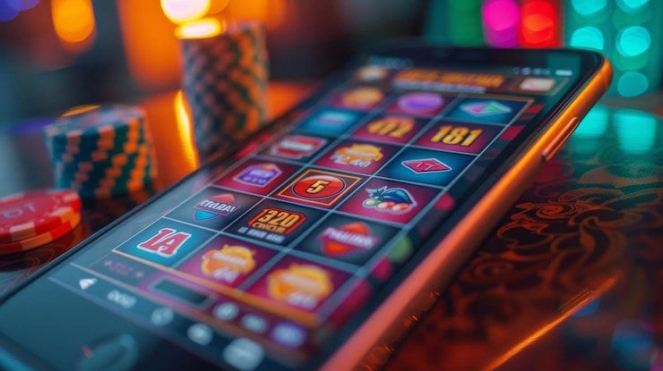 Antarmuka aplikasi mobile airtogel menampilkan daftar meja Hacksaw Gaming dengan taruhan minimum dan maksimum